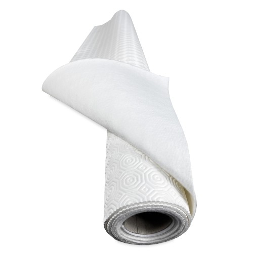 TABLE PROTECTOR UNDER TABLECLOTH H. 140 cm. CUSTOM-MADE WHITE TABLE PROTECTOR with RUBBY© sponge