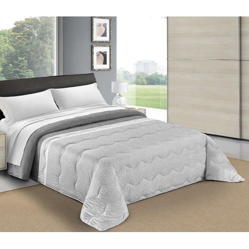 QUILT BOW © Dotted GREY Winter duvet made in Italy
