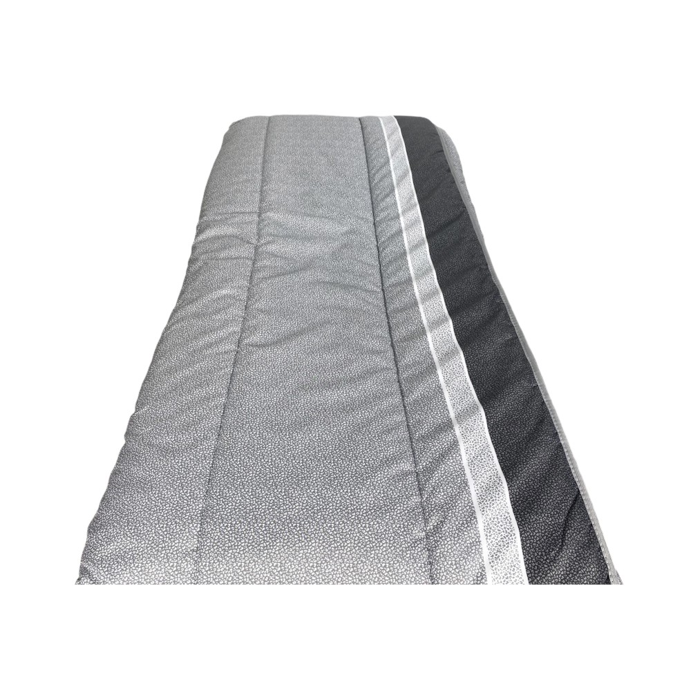 QUILT BOW © Dotted GREY Winter duvet made in Italy