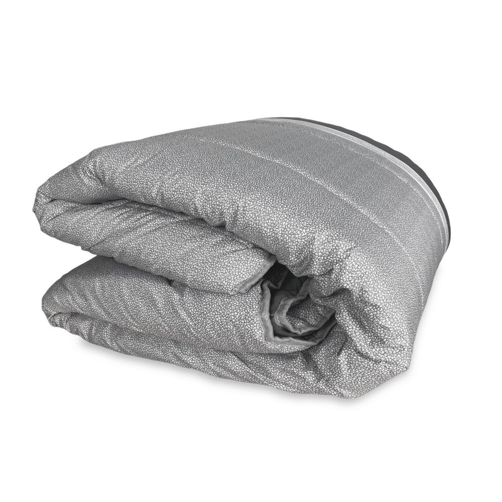 TRAPUNTA FIOCCO © Puntinato GRIGIO PIUMONE invernale made in Italy