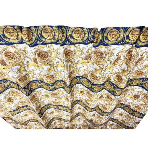 Têtes de rideaux de luxe de lion cm.160x300 emballés MADE in ITALY mélange de lin