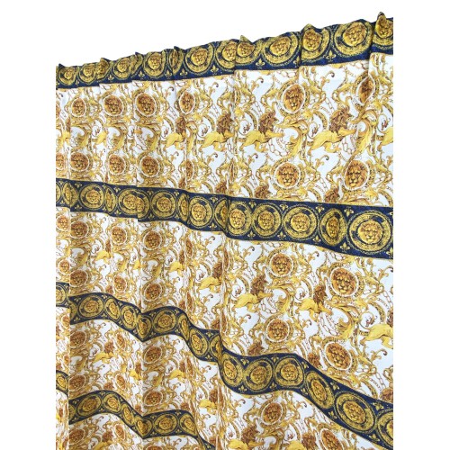 Têtes de rideaux de luxe de lion cm.160x300 emballés MADE in ITALY mélange de lin