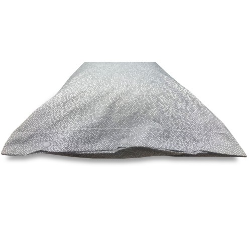 Parure de lit NEW BOY en pur coton gris