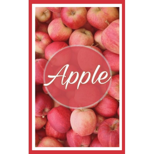 Lot de 6 torchons fruits en pur coton imprimé en taille haute définition MAXI