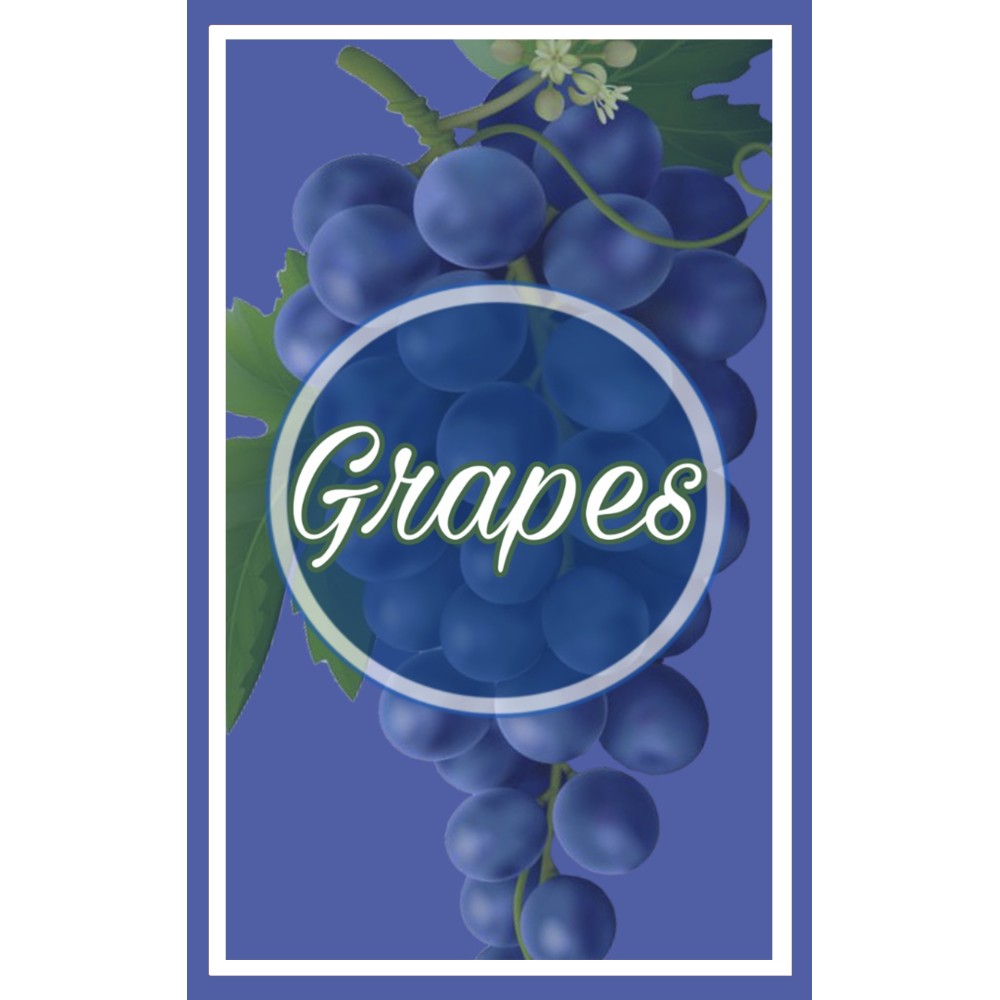 Lot de 6 torchons fruits en pur coton imprimé en taille haute définition MAXI