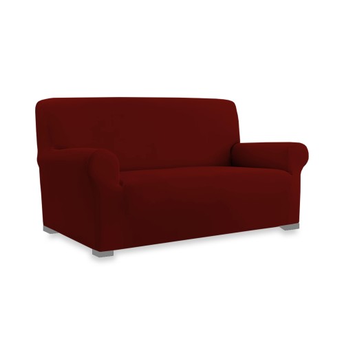COPRIDIVANO Universale elasticizzato ROMA antimacchia BORDEAUX