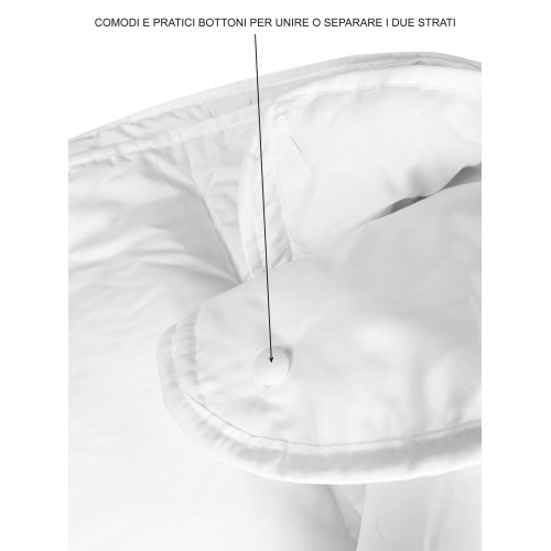 DOUDOUNE microfibre 4 SAISONS GRAN PARADISO made in Italy