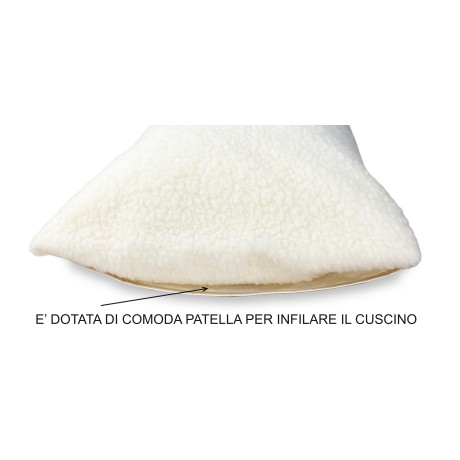 MARY MERINO WOOL PILLOWCASE...