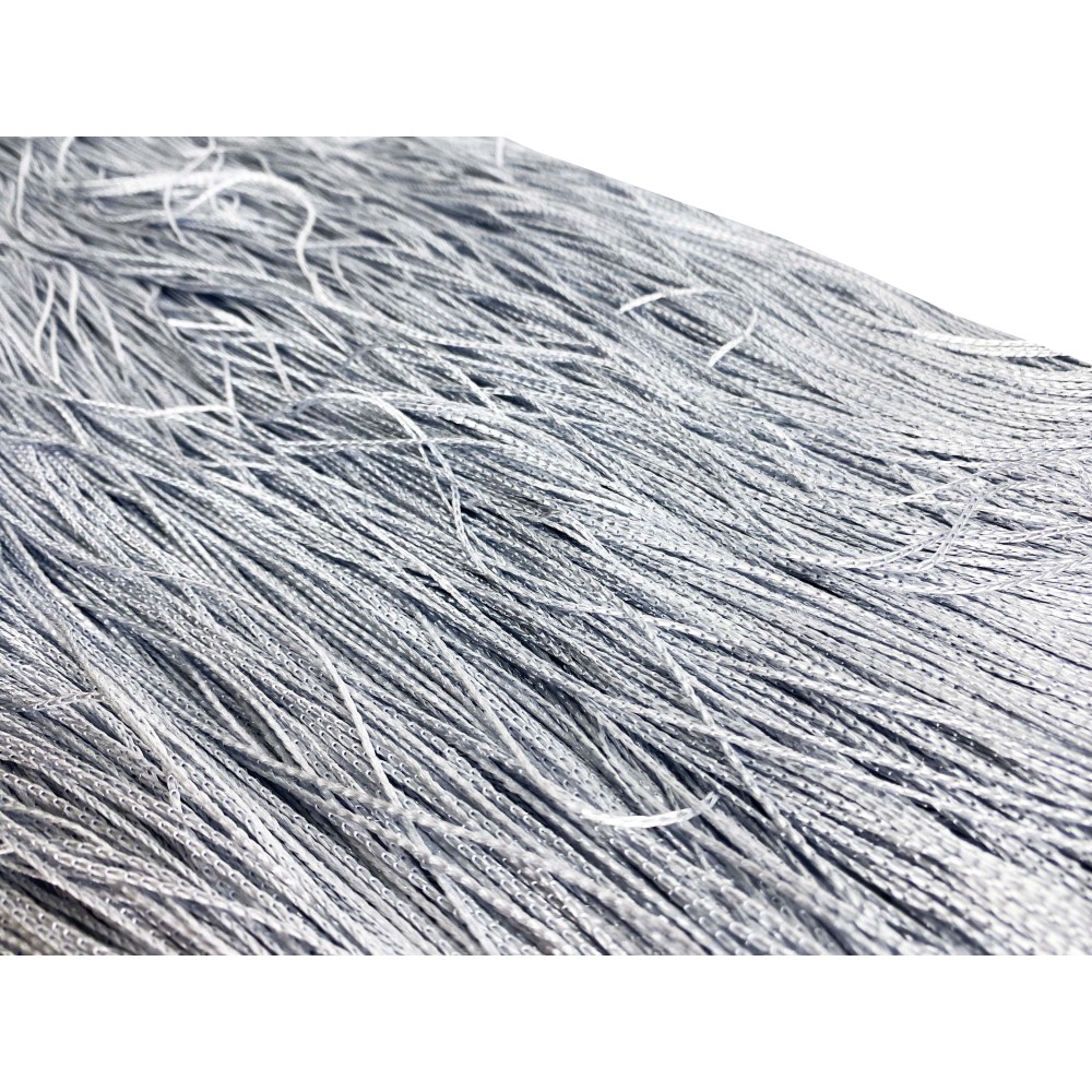 VIVIENNE FIL RIDEAU pour porte cm. 150X300 couleur unie GRIS