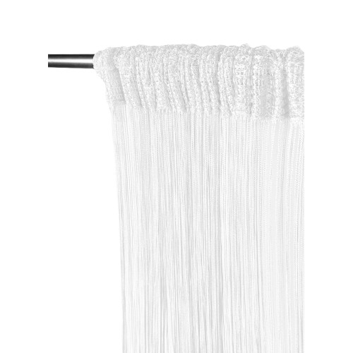 Vivienne WIRE CURTAIN for door CM. 150X300 solid color WHITE