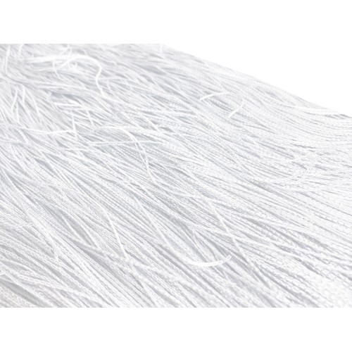 VIVIENNE FIL RIDEAU pour porte cm. 150X300 couleur unie BLANC