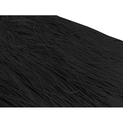 Vivienne WIRE CURTAIN for door CM. 150X300 solid color BLACK