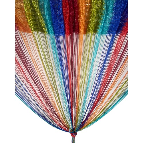 TENDA a FILI Vivienne per porta  CM. 150X300 tinta unita MULTICOLORE