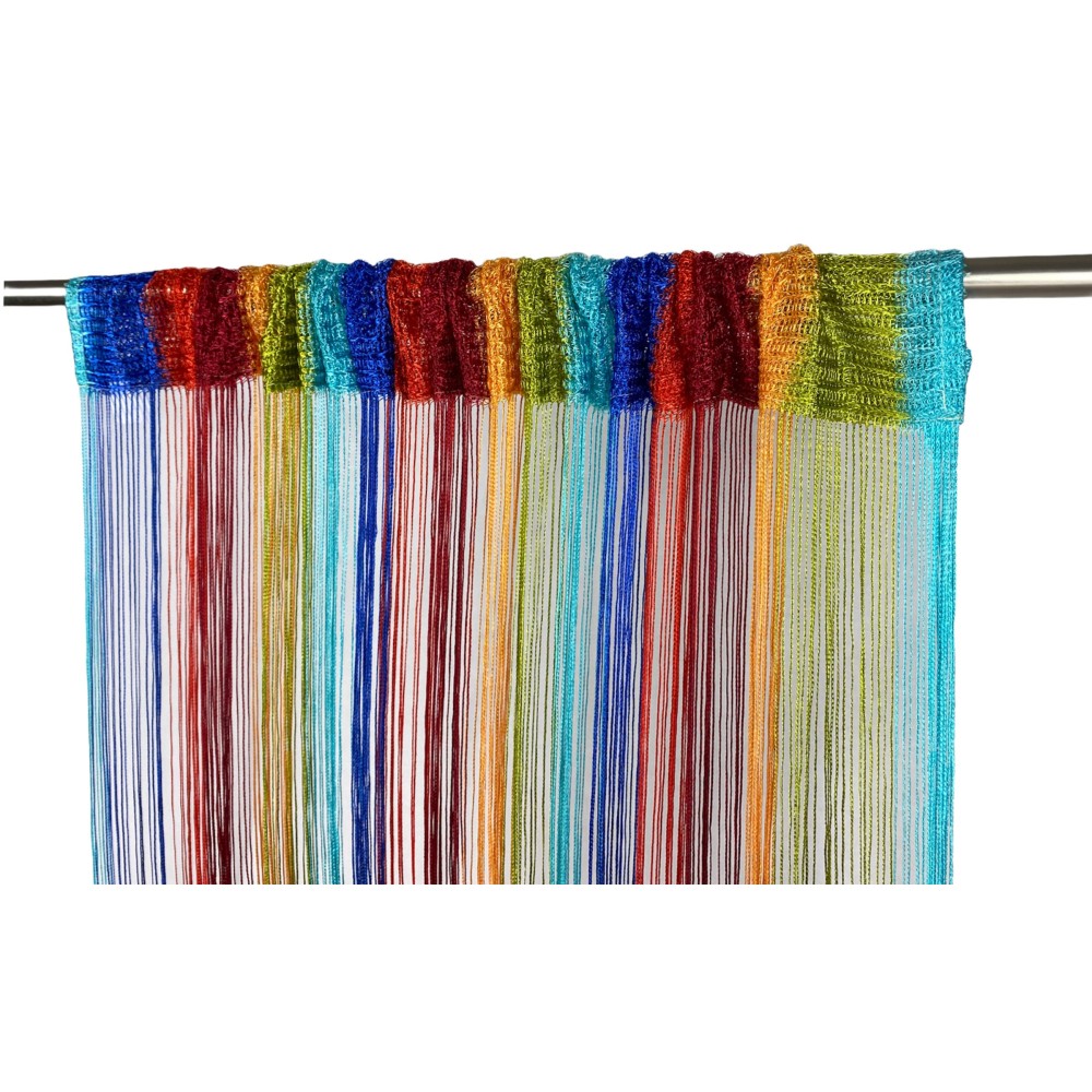 Vivienne WIRE CURTAIN for door CM. 150X300 solid color MULTICOLOR