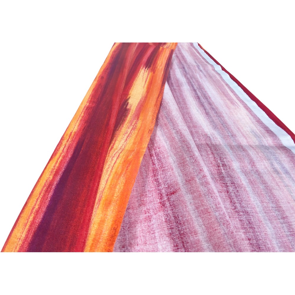 BADEN BEZUG GRAN SCARF Tagesdecke SOFA BEZUG Stoff RIO ORANGE