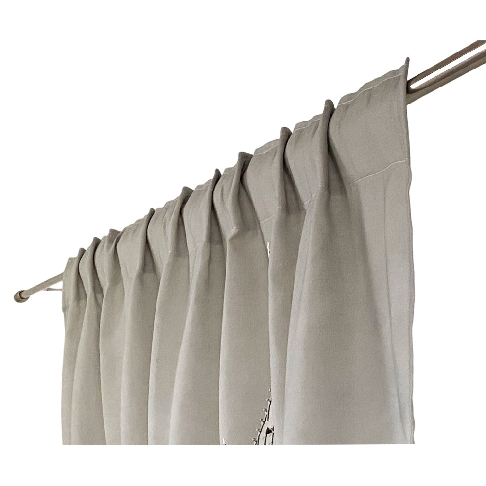 LONDON TENT English BUS cm.160X240 made MADE in ITALY linen blend