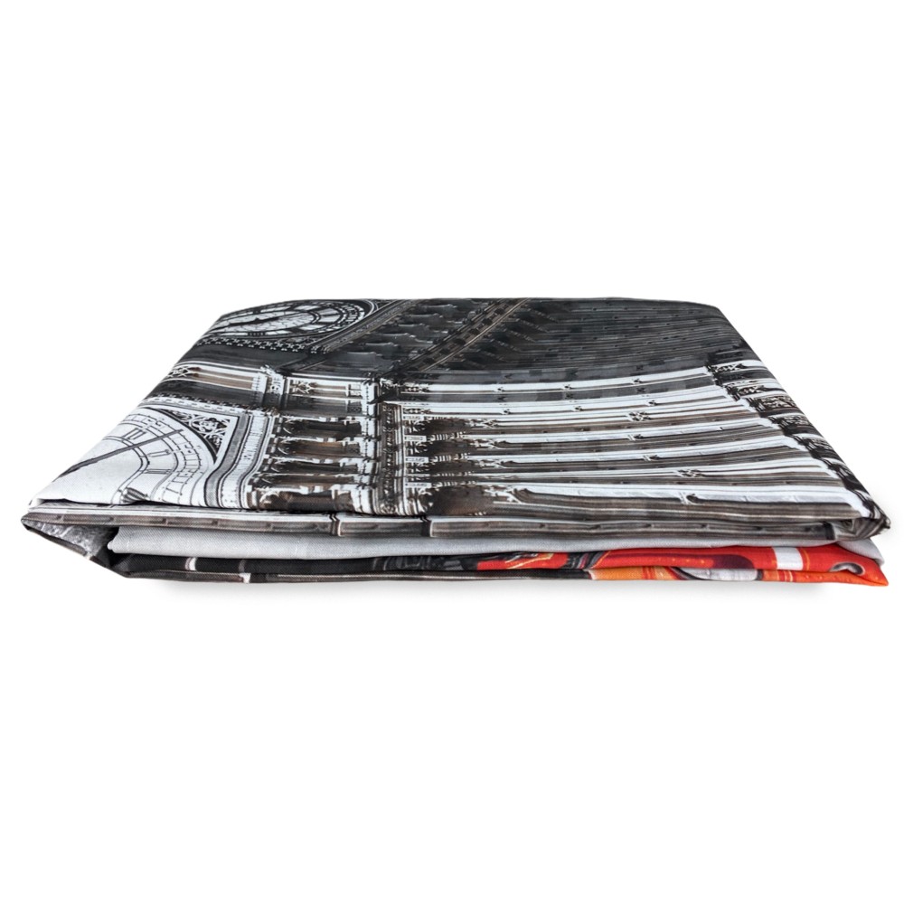 TENDA LONDRA inglese BUS cm.160X240 confezionata MADE in ITALY misto lino