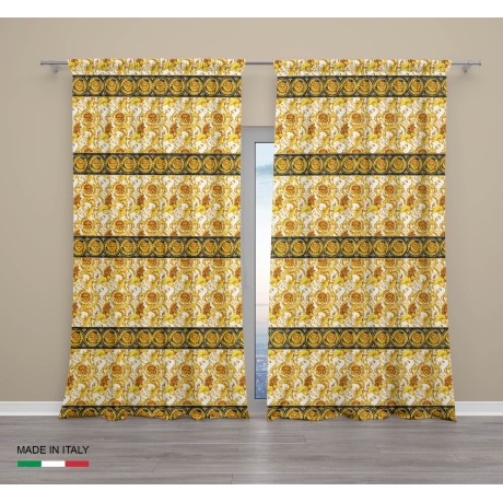 Tienda de campaña estilo Versace