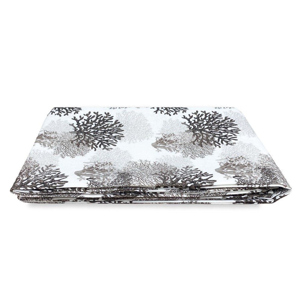 RIDEAU CORAIL beige cm.160x300 emballé MADE in ITALY lin mélange