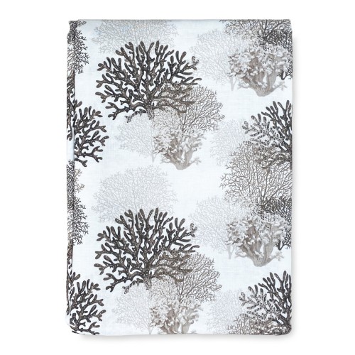 RIDEAU CORAIL beige cm.160x300 emballé MADE in ITALY lin mélange