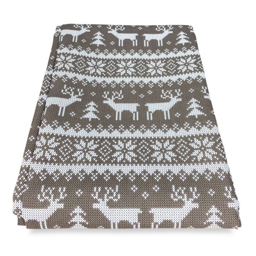 BEIGE TYROLEAN CURTAIN MESH cm.160X300 made MADE in ITALY Leinenmischung