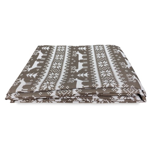 BEIGE TYROLEAN CURTAIN MESH cm.160X300 made MADE in ITALY Leinenmischung