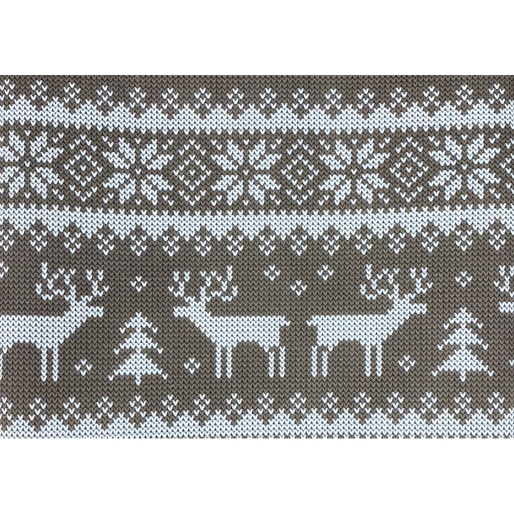 RIDEAU TYROLIEN BEIGE PULL cm.160x300 emballé MADE in ITALY lin