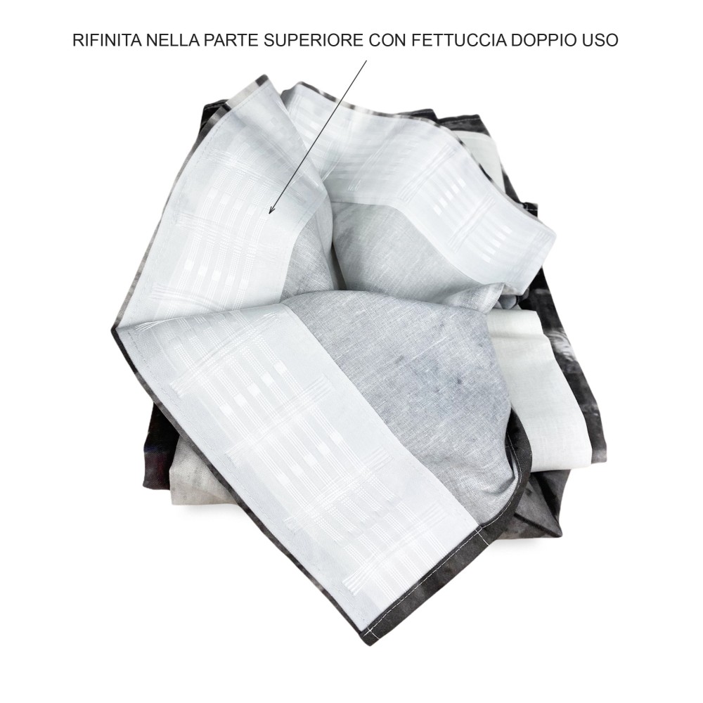 TENDA PARIGI CON L'OMBRELLO cm.160X240 confezionata MADE in ITALY misto lino