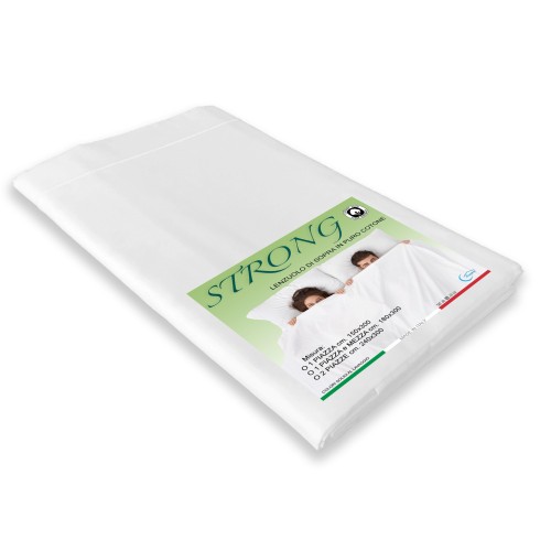 SÁBANA SUPERIOR CORDONETTO STRONG blanco made in Italy