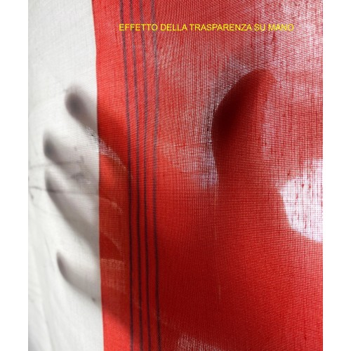 LONDON CORTINA DE TELÉFONO INGLÉS cm.160X300 hecho MADE en mezcla de lino ITALIA