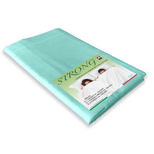 CORDONETTO STRONG green top sheet made in Italy