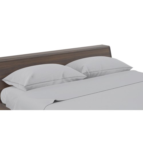 SHEET SET STRONG SHEETS solid color GRAY pure COTTON Made in Italy