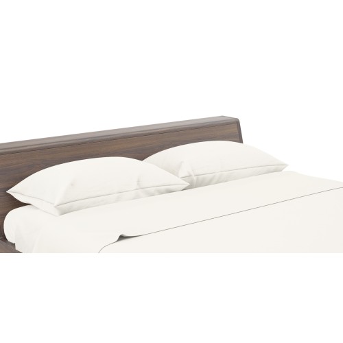 SHEET SET STRONG SHEETS solid color CREAM pure COTTON Made in Italy