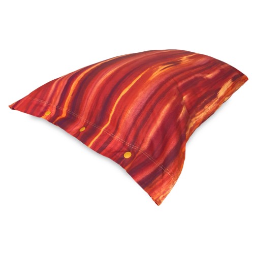 RIO ARANCIO MODERN SHADED SHEET in pure cotton