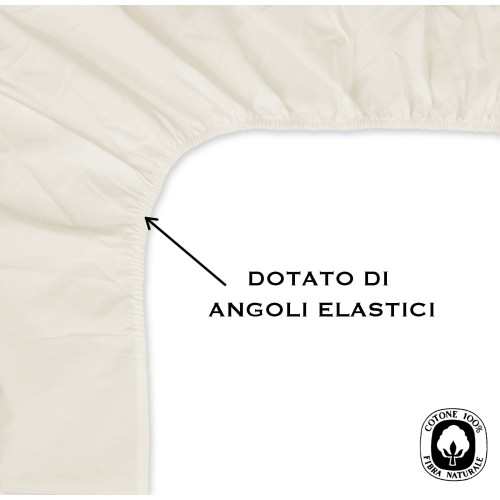 BLECH mit ECKEN STARK einfarbig CREME made in Italy