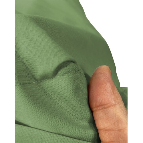 BLECH MIT ECKEN STRONG einfarbig PRAIRIE GREEN made in Italy