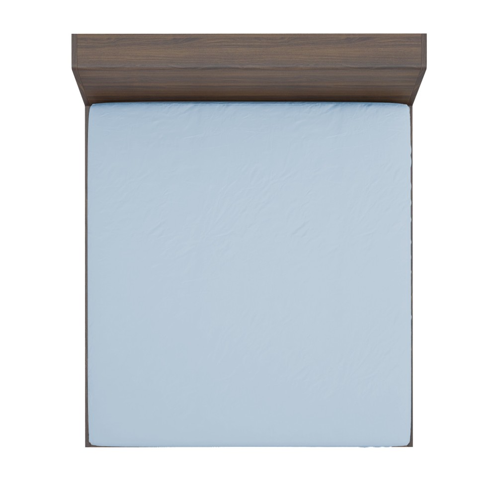 LENZUOLO con ANGOLI STRONG tinta unita AZZURRO made in Italy