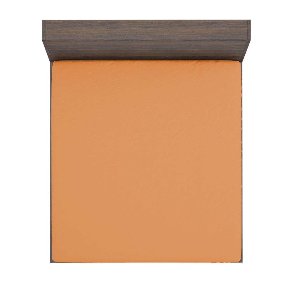 BLECH mit ECKEN STARK einfarbig ORANGE made in Italy