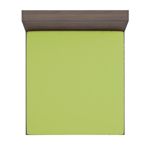SÁBANA BAJERA FUERTE color liso ACID GREEN hecho en Italia