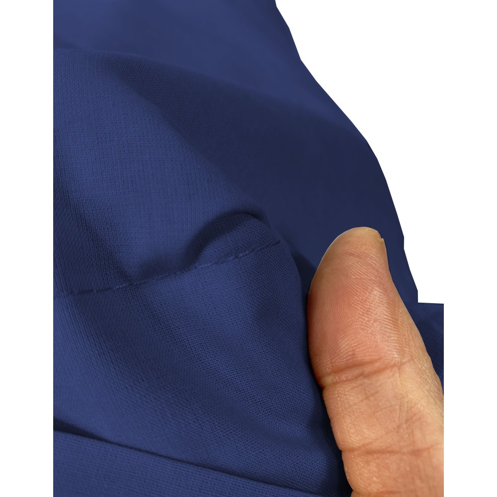 DRAP HOUSSE AVEC COINS JOLI BLEU FONCÉ