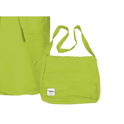 MIKROFASER PODDY TECHNICAL BADEMANTEL lindgrün