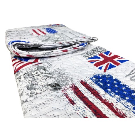 QUILTED BEDSPREAD ART...