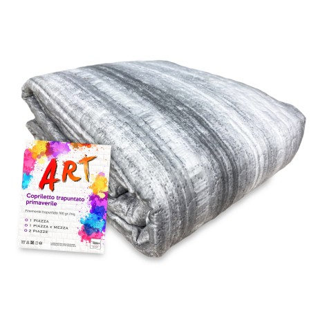 ART quilted bedspread...