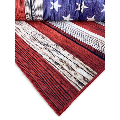 HD FANTASY RUG modern bedroom and living room AMERICAN VINTAGE FLAG