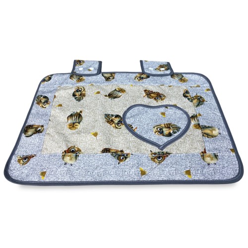 BACKOFENABDECKUNG OFENABDECKUNG EULEN BEIGE