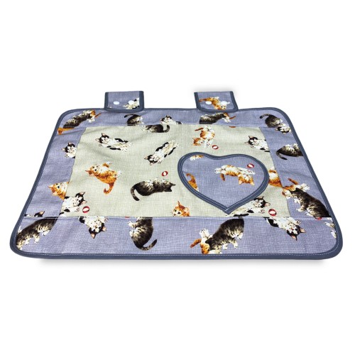 COPRIFORNO copri forno GATTINI BEIGE