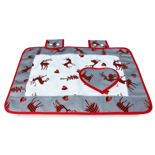 BACKOFENABDECKUNG CERVI HELLGRAU Ofenabdeckung