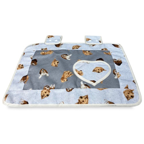 OVEN COVER OVEN COVER DOGS DARK GREY