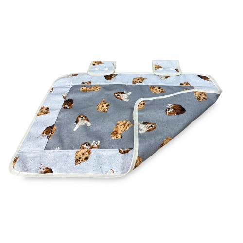 OVEN COVER OVEN COVER DOGS DARK GREY