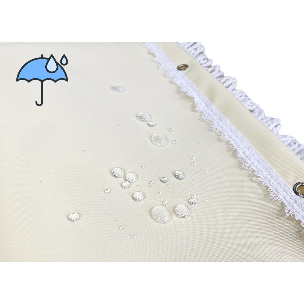 VERTIGO OUTDOOR AWNING GARDEN BALCONY CREAM Waterproof and water-repellent UNITED